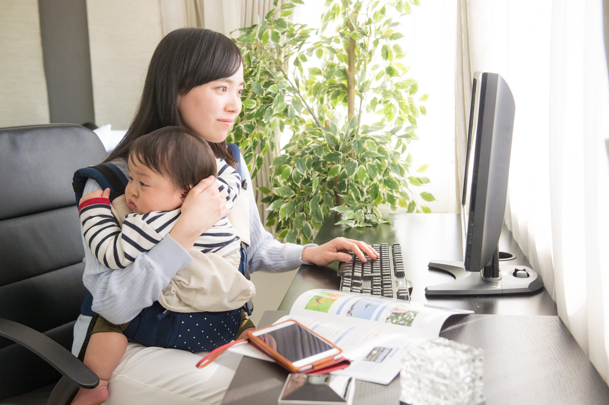 子育てママでも仕事ができる 育児と両立できる在宅ワークとは